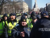 16.marts Policija pirms leģionāru gājiena - 7