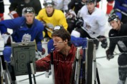 Latvijas hokeja izlases pirmais treniņš - 14