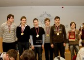 «Kas? Kur? Kad?» čempionāts Latvijas skolēnu komandām. 2011.g.