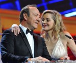 Actors Sharon Stone and Kevin Spacey