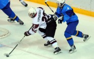 Latvijas U-18 hokeja izlase uzvar Kazahstānu - 4