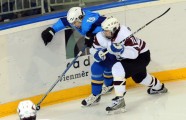 Latvijas U-18 hokeja izlase uzvar Kazahstānu - 7