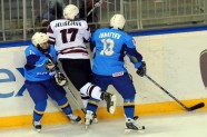 Latvijas U-18 hokeja izlase uzvar Kazahstānu - 13