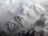 The Tien Shan mountain 