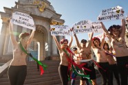 FEMEN akcija pret Černobiļu