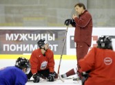 Latvijas hokeja izlases treniņš Bratislavā - 10