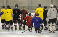 Latvijas hokeja izlases treniņš Bratislavā - 18