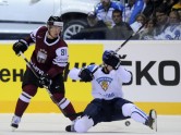 PČ hokejā: Latvija - Somija - 40