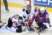 PČ hokejā: Latvijas zaudējums Slovēnijai - 12