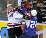 PČ hokejā: Latvijas zaudējums Slovēnijai - 14
