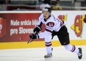 PČ hokejā: Latvijas zaudējums Slovēnijai - 25