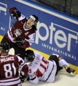 PČ spēle hokejā: Latvija - Austrija - 4