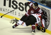 PČ spēle hokejā: Latvija - Austrija - 5