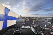 Somijā atzīmē uzvaru hokeja PČ