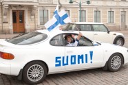Somijā atzīmē uzvaru hokeja PČ - 20