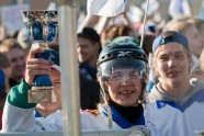 Somijā atzīmē uzvaru hokeja PČ - 65