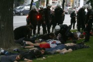 Ratko Mladiča atbalstītāju protesti Serbijā - 1