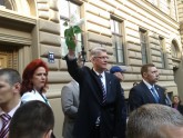 Pikets pie Saeimas prezidenta vēlēšanu laikā - 13