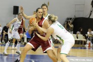 Latvijas sieviešu basketbola izlases pārbaudes spēle - 1