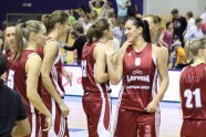 Latvijas sieviešu basketbola izlases pārbaudes spēle - 6