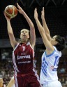 Latvijas basketbolistes pret Grieķiju - 18