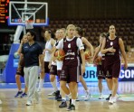 Latvijas sieviešu basketbola izlases treniņš - 19