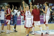 EČ basketbolā sievietēm: Latvija-Francija