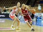 Eiropas čemipionāts basketboā sievietēm. Latvija - Horvātija
