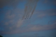 ASV Gaisa spēku paraugdemonstrējumu komandas 'Thunderbirds' lidojums virs Daugavas - 5