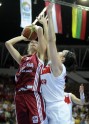 EČ basketbolā: Latvija - Polija - 15