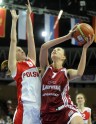 EČ basketbolā: Latvija - Polija - 17
