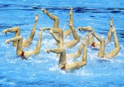 Sinhronās peldēšanas čempionāts Šanhajā - spilgtākie mirkļi - 16