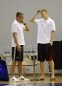 Latvijas basketbola izlases treniņš - 5