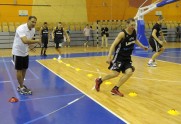 Latvijas basketbola izlases treniņš - 6