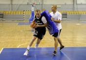 Latvijas basketbola izlases treniņš - 13