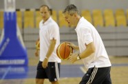 Latvijas basketbola izlases treniņš - 15