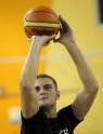 Latvijas basketbola izlases treniņš - 22
