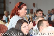 Zatlera reformu partijas prezentācija Jelgavā. 28.07.2011. Foto: G. Timermanis