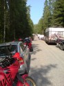 Rally Finland 2011-парковка, зрители