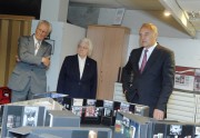 Prezidents Bērziņš apmeklē okupācijas muzeju - 13