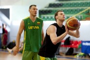 Lietuvas basketbola izlases treniņš - 2