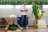 Lietuvas basketbola izlases treniņš - 9