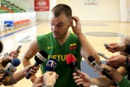 Lietuvas basketbola izlases treniņš - 16