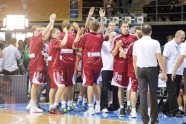 EČ basketbolā: Latvija - Francija - 1