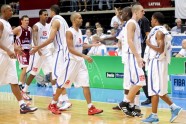 EČ basketbolā: Latvija - Francija - 13