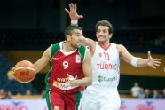 EČ basketbolā: Turcija - Portugāle - 10