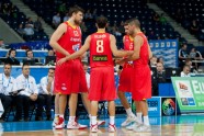 EČ basketbolā: Spānija - Portugāle - 1