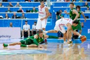 EČ basketbolā: Lietuva - Turcija - 54
