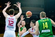 EČ basketbolā: Lietuva - Turcija - 56