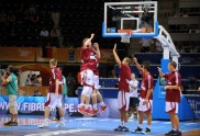 EČ basketbolā: Latvija - Vācija - 1